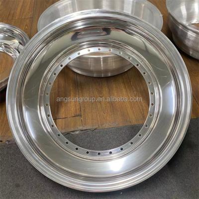 China CHINESE FACTORY High Quality Forged Rims ALLOY 3 Pcs 16 To 18 Pcs Step Inner Barrel Slope Triple Outer Lip Slope For BBS SSR Rotiform Ounce for sale