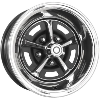 China 15 Inch Magnum 500 Classic Wheel Chinese High Quality Steel Car Rim Factory Casting Wheels For Ford Mustang Wheel Classic Steel Rim for sale