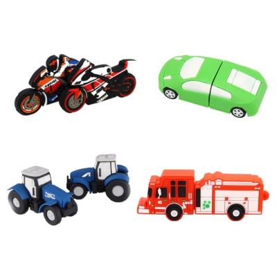 China Durable Custom Rubber 3d Mini Truck PVC Soft Key Chain for sale