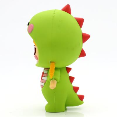 China Cartoon Toy Custom Action Figure Maker Dinosaur PVC Action Number Toys for sale