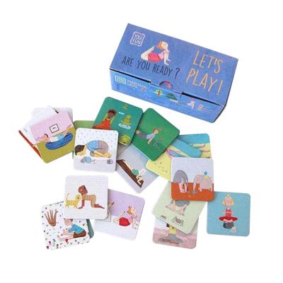 China Factory Paper Professional Printing Low Cost Customized Kids Game Card Sublimation Memory Card Game for sale