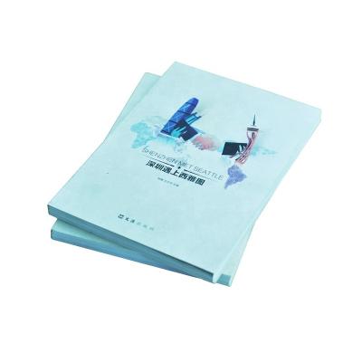 China paper & Low Cardboard Cost Customized A4 Size Offset Paper Book Printing Paperback With Cover Flap for sale