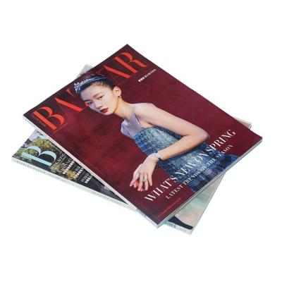 China paper & Cardboard 2021 Customized Hot Sale Low Cost Fashion Poster Monthly Magazine Printing for sale