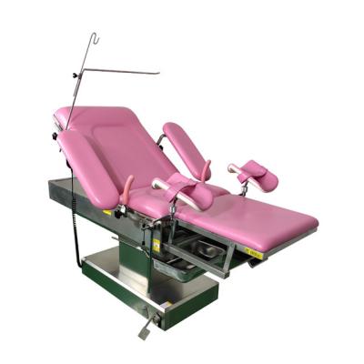 China Professional Foldable Medical Obstetric Operation Bed Medical Examination Table Surgery Parturition Gynecology Delivery Bed for sale