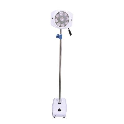 China Shadowless Light Metal LED Lamp Medical Examination Lamp Floor Surgical Stand For Clinic for sale