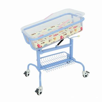 China Modern BR-BB10 Hospital Bed Newborns Sleeper Infant Baby - Doll Carriage Design Transparent Baby Bassinet for sale