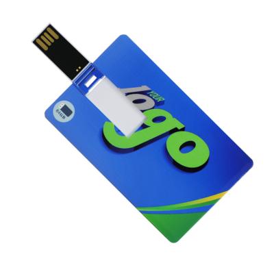 China Promotional Plastic USB Custom Card, Business Business Card USB Flash Drive, Real Capacity Credit Card USB 2.0 Pendrive 4GB 8GB 16GB 32GB 64GB for sale