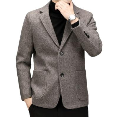 China Anti-wrinkle the new fall/winter 2021 woolen suit is a stylish, slim and casual men's suit for sale