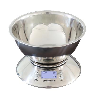 China WITH LID 5000g/1g food scale with bowl using for making eggs and noodles fruits and medicinal ingredients for sale