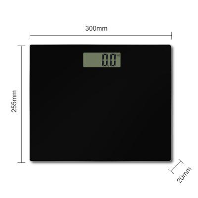 China With Hot Selling Human Body Scale Temperature Display Digital Scale Bathroom Weight Weighing In Living Room for sale