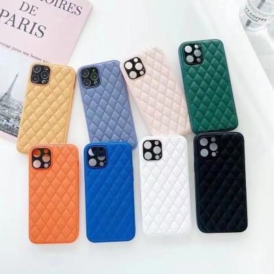 China Luxury Anti-drop Light Fashion Style Designer Prismatic Cell Phone Case For iPhone X XS XR 7 8 plus 11 12 pro max for sale