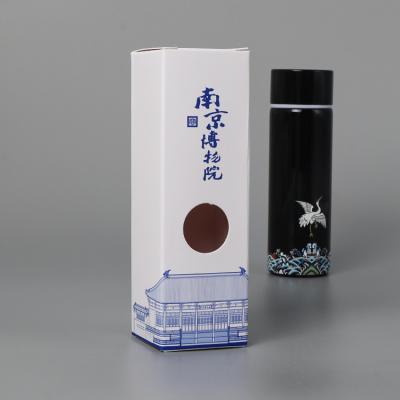 China Recyclable custom folding paper box water cup packaging skin care box cosmetic packaging box for sale