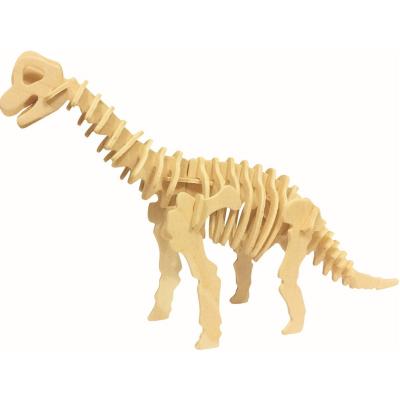 China Cartoon Toy Attractive 3D Animal Wooden Jigsaw Puzzle Puzzle Jigsaw Interesting Learning Educational Toys For Children Gift for sale