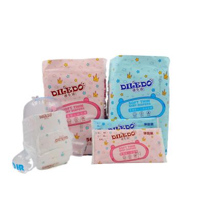 China Cheap Price High Quality Printed Baby Diapers Gently Offer Happy Baby Pants Sell Wholesale Disposable Baby Diapers for sale