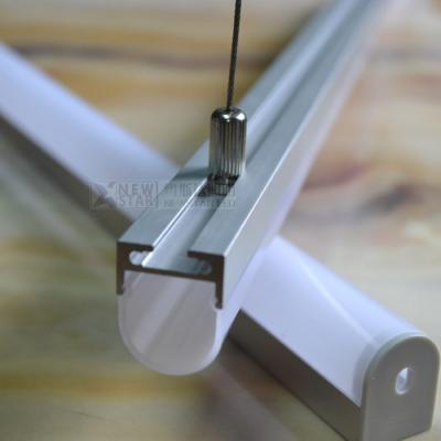 China 15mm width PCB strip light U shape pandent aluminum profile suspended mounted Aluminum channel accessory for home lihgt for sale