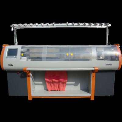 China fully automatic 52inch single system Collar flat knitting machines for sale