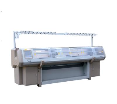 China 80 inch 4 system shoe upper computerized machine flat knitting machines for sale