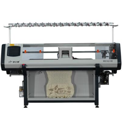 China 52 inch sweater comb machine flat knitting machine with no waste yarn function for sale