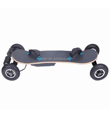 China Hot Selling Board 1600w Dirt Board Fish Dual Motor Electric Skateboard Bamboo Flat Board Long Board with Remote Control (ESK07) for sale