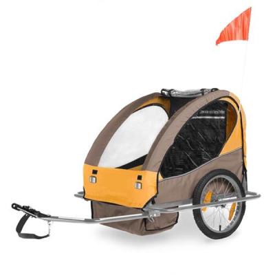 China Popular CE Approved Baby Bike Trailer Foldable With Certificate EN15918/EN1888 Bicycle Trailer Mother Baby Stroller Bike (BT004) for sale