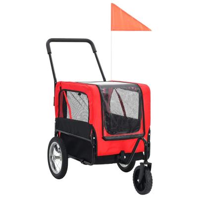 China Viable Wholesale Pet Strollers For Small Dogs Easy Install Bike Trailer For Dogs for sale