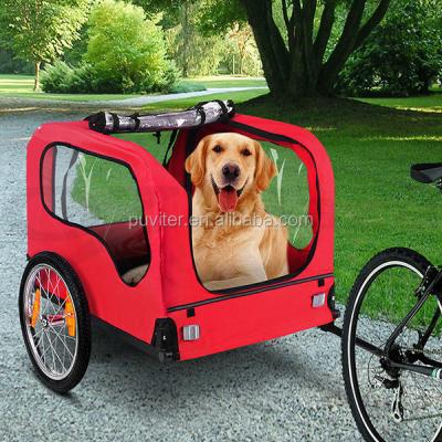 China Sustainable New Design Pet Bike Trailer With EN15918:2011&ISO9001:2008 for sale