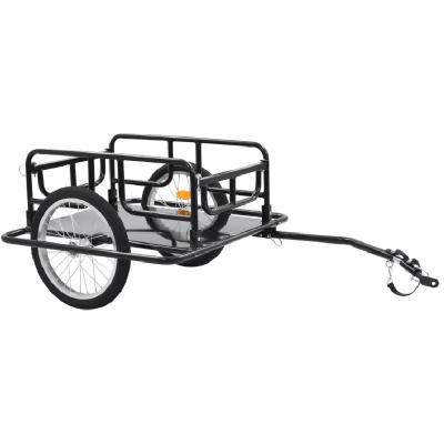 China High Quality Heavy Duty Folding Mini Load Bike Cargo Trailer for sale