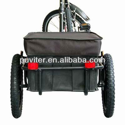 China Heavy Duty Load Square Bike Trailer Cargo Covered Box Cargo Trailer for sale