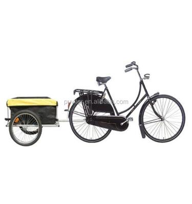 China High Quality Heavy Duty Load Family Plastic Box Bike Cargo Trailer for sale