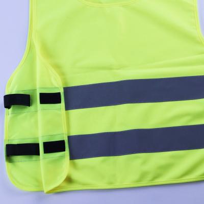 China 2021 wholesale obvious reflective kids high tops kids vest XS 7-12 years yel. Vest Road Safety Outdoor Clothing for sale