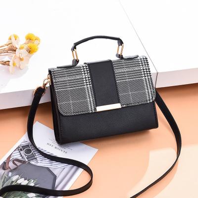 China Fashion Wholesale Lattice Ladies Handbags Fashion Luxury Women Cross - Body Handbags Bag One Main Woman for sale