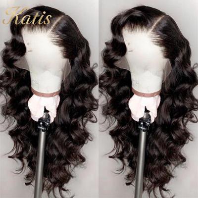 China Free Sample 100% Free Sample Bleached Transparent Swiss Lace Front Wig HD Lace Front Human Hair Wigs Can Be Free Sample For Black Women for sale