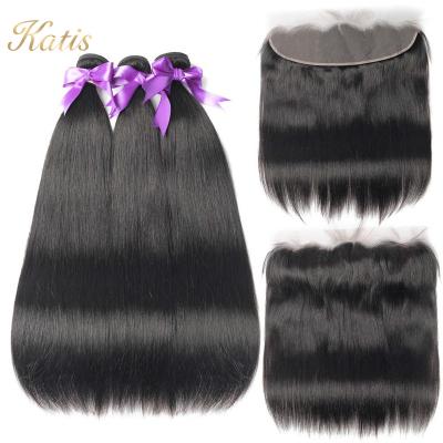 China Can Be Bleached Hair Vendors Wholesale Unprocessed Cheap Mink Brazilian Weave Virgin Cuticle Line Hair Bundles With Closure Headband for sale