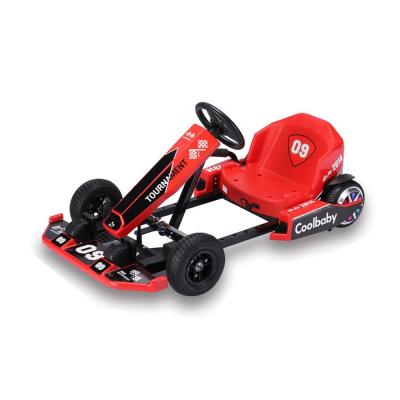 China Ride On Cheap Kids Coming Toy New Coolbaby Mini Go-Kart Karting Electric Car For Kids for sale