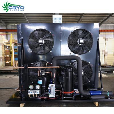 China Hotels industrial refrigeration unit for cold room water unit coldroom condensing equipment for sale