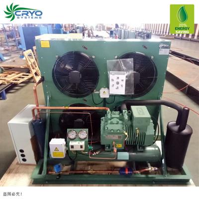 China Hotels 2 Stages Compressor Blast Freezer Condensing Unit for sale