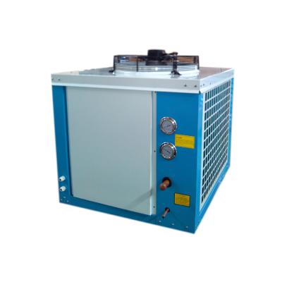 China Mechanical Unit Scroll Hotels Outdoor Condensing Refrigeration Unit Air Cooled Condensing Unit for sale