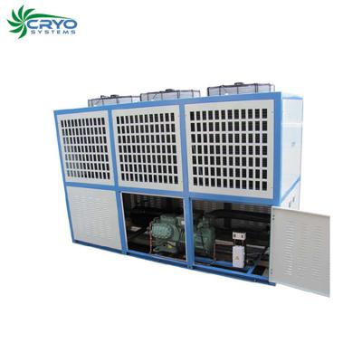 China Wall Type Condensing Unit Condenser Heater Parts Box Roof Mounted Refrigeration Unit Roof Top Condenser Unit for sale