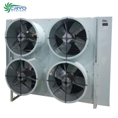 China Factory Vertical Air Cooler Vaporizer Unit Copper Tube Vaporizer Unit for Blast Freezer for sale