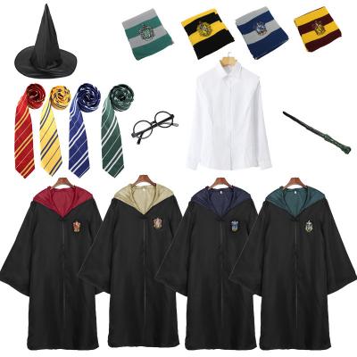 China New Arrival Harry Cosplay Costume Kids Halloween Pirate Costume And Potter Adult Long Robe For Halloween Party Costumes for sale