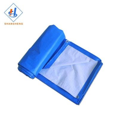 China Double faced waterproof ground pe pp tarpaulin sheet cover pe tarpaulin manufacturers from India for sale