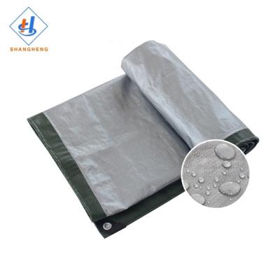 China Double Faced PE Tarpaulins Olive Green Tarpaulin Roll Materials Tarpaulin Sheet Heavy Duty for sale