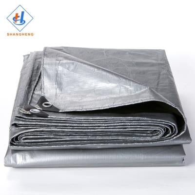 China Pe Green Para Truck New Pe Tarpaulin Tarpaulin Stock Double Faced Stock Lots for sale