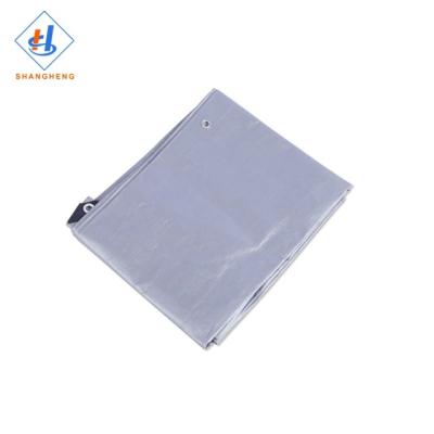 China Double faced thin silver tarpaulin covering for sale