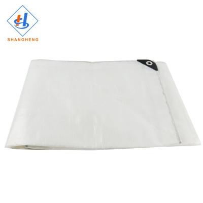 China Double Faced Waterproof Transparent Heavy Duty Tarpaulin Gsm Pe Tarpaulin for sale