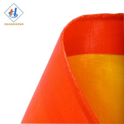 China Double Faced PE Tarpaulin Tent Tarps Open Top Containers Fire Resistant Tarpaulin for sale