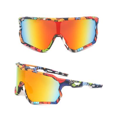 China Cycling oversize frame outdoor shades vendor bike riding cycling glasses sport sunglasses for sale