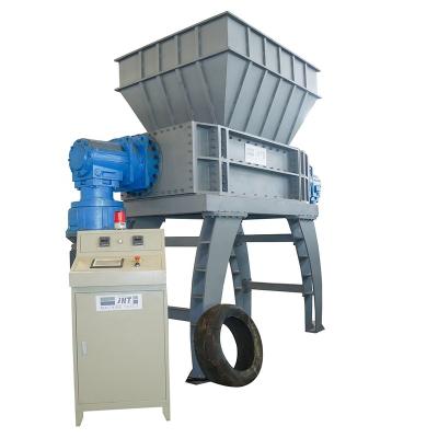 China Tire Rubbers Recycling Industry Double Shaft Tire Shredder Machine For Making Crumb Rubber for sale