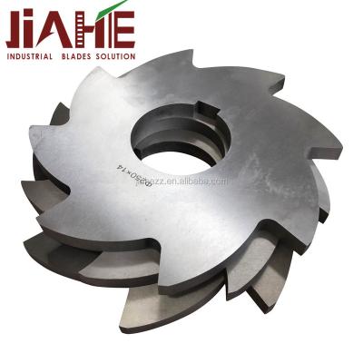 China Plastic Crusher Machine JIAHE Single Shaft Shredder Rotor Blades Size 40 x 40 x 20 for sale