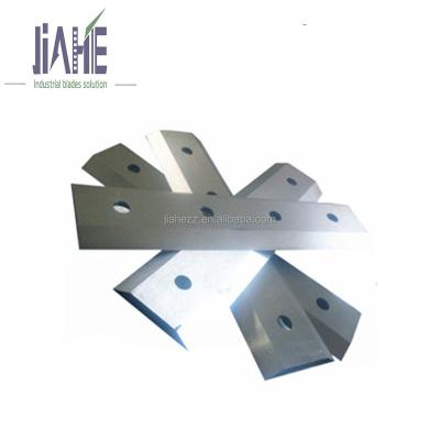 China Long Working Lowest Price Inlaid Steel Branch Crusher Blade For Plant Fiber for sale